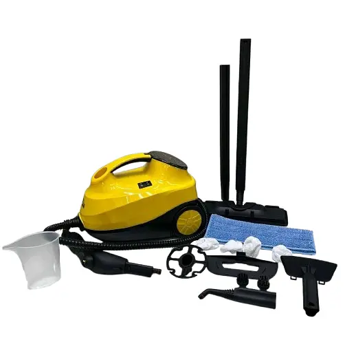 Пароочиститель Zepline ZP‑7782 1.6 л мощный бытовой очиститель для дома с насадками 4000 Вт Желтый - фото 2