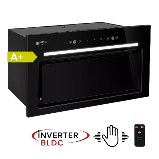 Вытяжка полновстраиваемая Perfelli Design Filini 5 Nero Silenzio - фото 2