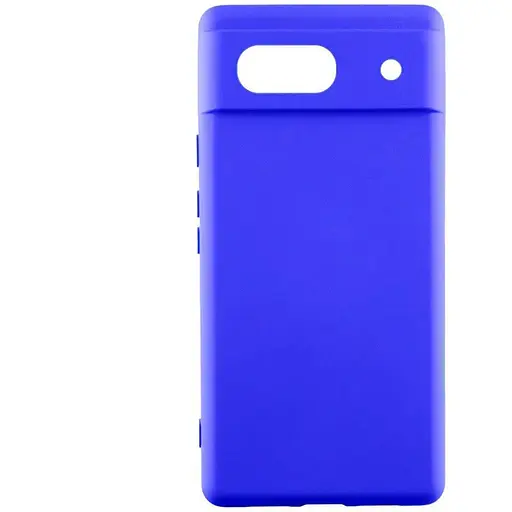 Чехол Lakshmi Silicone Cover Full Camera (AA) для Google Pixel 7a Синий / Iris