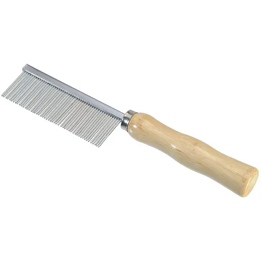 Гребінець Camon з 50 зубцями та дерев'яною ручкою