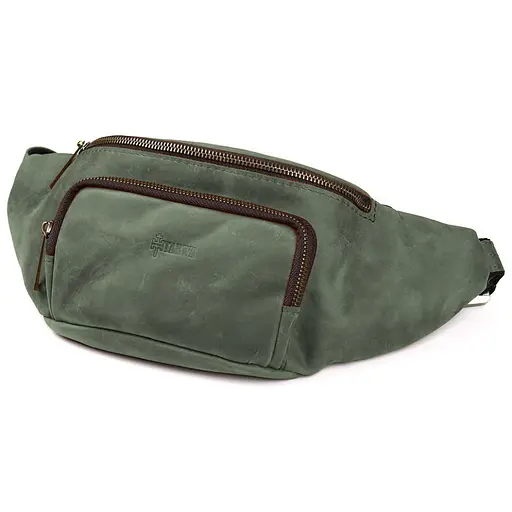 Бананка кожаная TARWA 14х36х8 см 000296031