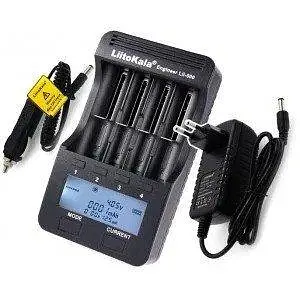 Заряднoe устройство Liitokala Lii-500 на 4 канала (для Ni-MH, Ni-CD, Li-Ion) с блоком питания + автоадаптер - фото 9