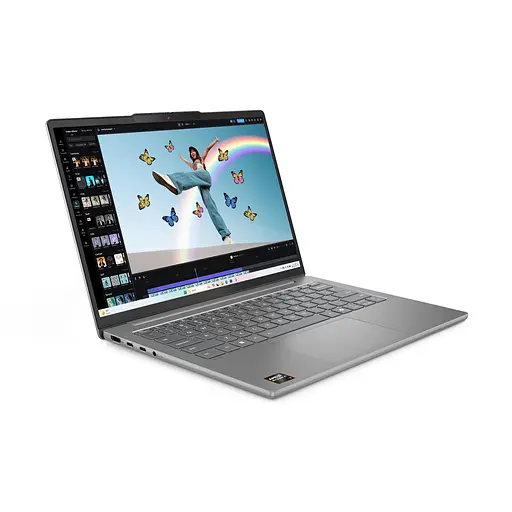 Ноутбук Lenovo IdeaPad Slim 5 14AKP10, (83HX002WRM), AMD Ryzen AI 7350 до 5,0 ГГц, 16" WUXGA, 32 ГБ, SSD 1 ТБ, AMD Radeon 860M, Free DOS, Luna Gray - фото 2