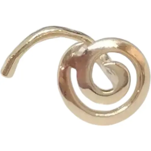 Золота сережка-пірсинг Dear в ніс Dear. 1028