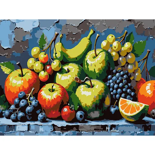 Картина по номерам Strateg Фруктовая классика 30х40 см (SS-1303) - фото 1