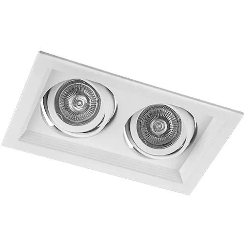 Точковий світильник Feron DLT202 під лампу білий - фото 1