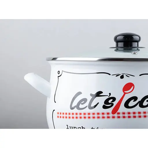 Кастрюля Gusto GT-T-118-LCW Lets cook 18 см 3.1 л (117660) - фото 2