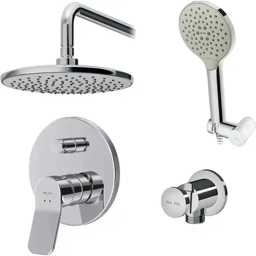 Душова система прихованого монтажу Am.Pm X-Joy FB85A1RH20, Хром - фото 1
