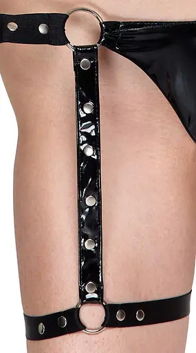 Еротичний комплект Black Level M (чорний) - фото 4