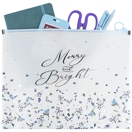 Папка на молнии zip-lock Axent Flower Symphony-1 А4+ (1497-44-A) - фото 3