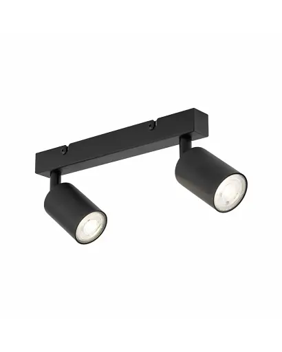 Світильник поворотний, спот TK Lighting 6175 Top GU10 2x10W IP20 Bk - фото 3