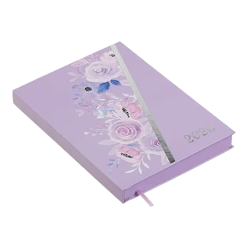 Щоденник датований Buromax Passion 2026 поліграфічний A5 рожевий (BM.21160-10) - фото 3