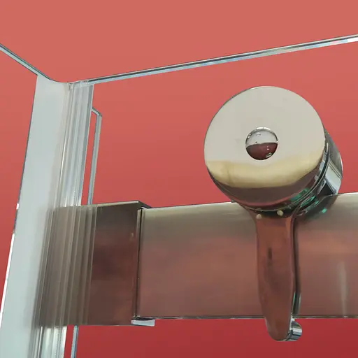 Бічна стінка для кабіни Koer SR SW01-90x200-TR-01 прозоре скло Easy Clean 8 мм, хром KR5381, прозоре, хром - фото 10