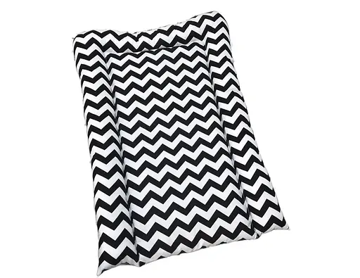 Матрац Moontime на пеленальний стіл "Зигзаг чорний" - фото 1