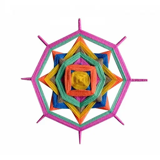 Набір дитячої творчості "Плетіння-Велика мандала" ПМ-001 - фото 3