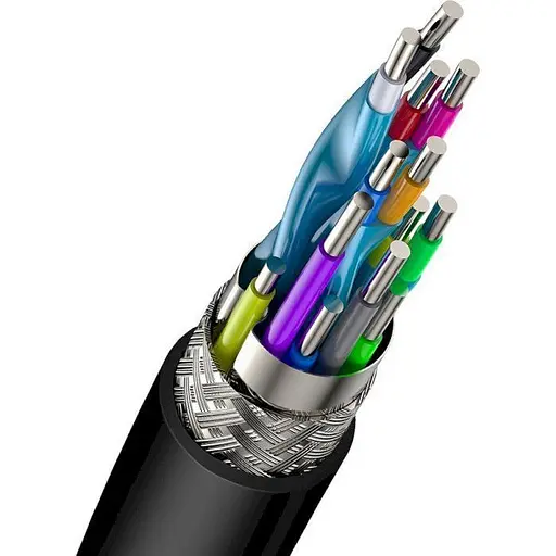 Кабель Baseus High Definition HDMI Male To HDMI Male 4k V2.0 2m (CAKGQ-B01) [73266] - фото 3