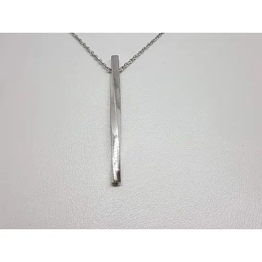 Срібне кольє Аметист 2204684А 90 - фото 2