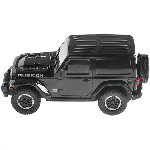 Машинка Rastar JEEP Wrangler JL 1:24 Черный - фото 3