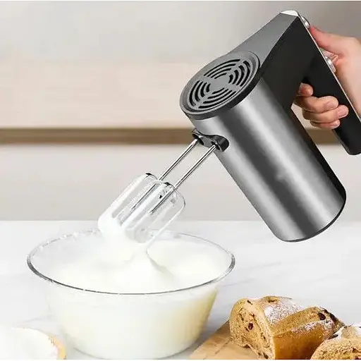 Міксер ручний Rainberg RB-2214 600 Вт 5 швидкостей для кухні на підставці - фото 4