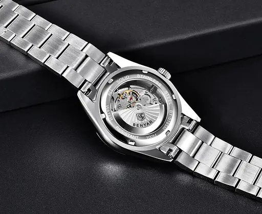 Наручные часы Benyar Automatic 10 BAR Серебристый (2783) - фото 10