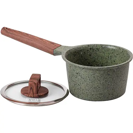 Сотейник алюминиевый MGC 1.6 л с антипригарным покрытием.зеленый HP-4-444GR - фото 3