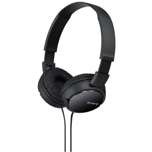 Навушники без мікрофона Sony MDR-ZX110 Black - фото 1