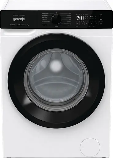 Стиральная машина Gorenje фронтальная 7 кг 1400 A+++ 47 см дисплей пар инвертор белый - фото 2