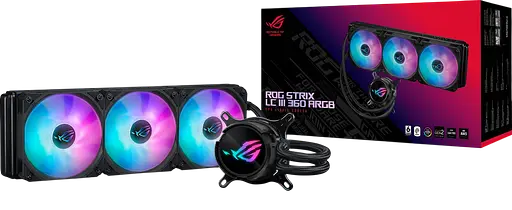 Водяное охлаждение Asus ROG Strix LC III 360 ARGB Black (90RC00T1-M0UAY0) - фото 3