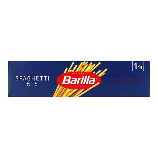 Макаронные изделия Barilla Spaghetti №5, 1 кг - фото 2