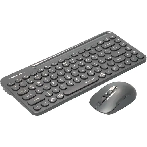 Комплект (клавиатура + мышь) A4Tech Fstyler FG3200 Air2 Grey [140902] - фото 2