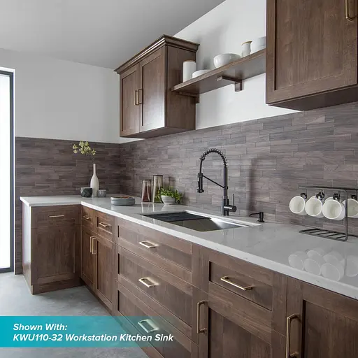 Змішувач для кухні Kraus Bolden KPF-1610MBSB Чорний - фото 8