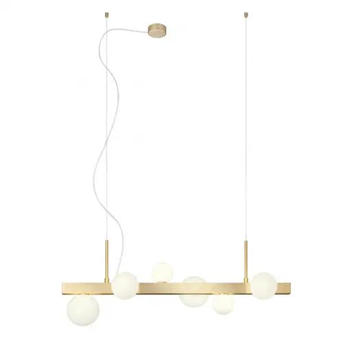 Подвесной светильник Redo GOJI SU 6X28W G9 GOLD (4.1.1) 01-2374 - фото 1