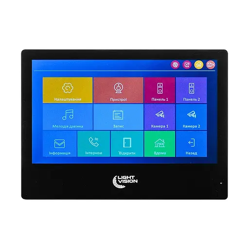 Видеодомофон 10" WiFi Tuya Light Vision SINGAPORE FHD Black (82-00233)