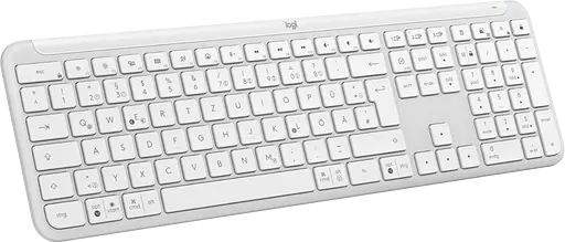 Клавиатура беспроводная Logitech Signature Slim K950 US OffWhite (920-012466) - фото 2