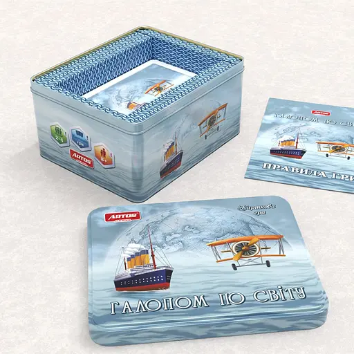 Настольная игра "Галопом по Миру" 1342ATS - фото 2