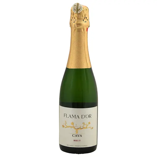 Вино игристое Flama d'Or Cava Brut белое 11.5% 0.375 л