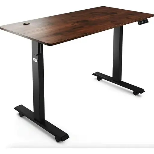 Комп'ютерний стіл з регульованою висотою Di Volio Amone коричневий - фото 5