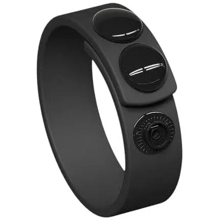 Ерекційне кільце Love To Love Hero Ring регульоване на кнопках Black Onyx