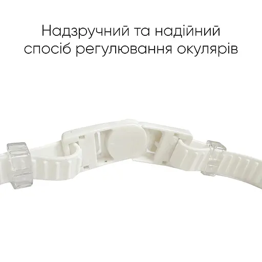 Підліткові (дорослі) Окуляри для плавання Renvo Maros JR Anti-fog Рожевий, Білий OSFM (2SG220-0312) - фото 5