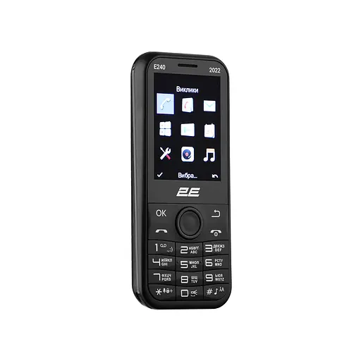 Мобільний телефон 2E E240 2022 Dual SIM Black - фото 8