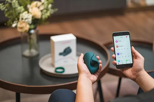 Мастурбатор Lovense Gush, 8,5 см (зеленый) - фото 11