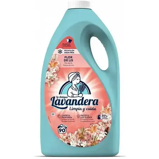 Гель для прання Lavandera Flor de Lis 90 циклів прання 4.5 л  - фото 1