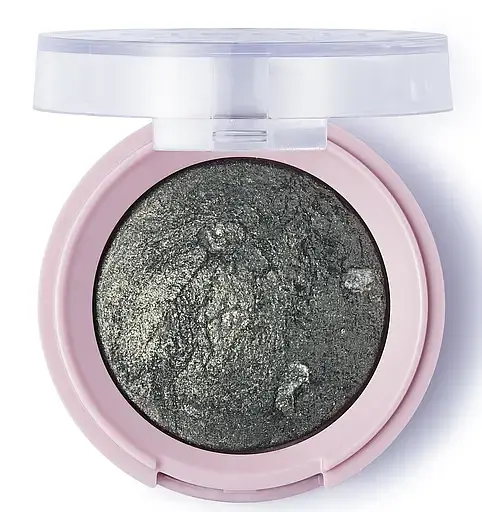 Тіні шимерні Pretty Stars Baked Eye Shadow, відтінок 04 (Green Lights), 3.3 г (8000018545633) - фото 1