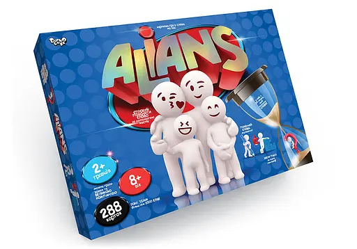 Настольная развлекательная игра ALIANS G-ALN-01U Danko Toys (4820186079975) - фото 1