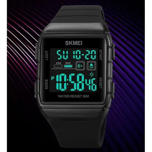 Чоловічий наручний годинник Skmei Hakaton Pro (Чорний) - фото 5