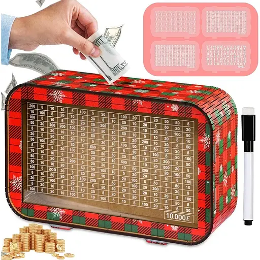 Різдвяні подарункові коробки для грошей