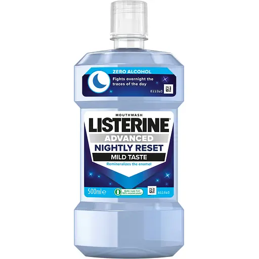Ополіскувач для ротової порожнини Listerine Нічне відновлення вдосконалений 500 мл - фото 1