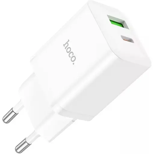 Сетевое зарядное устройство Hoco N28 Founder 20W White [93097]