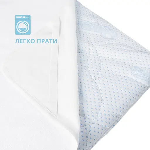 Наматрасник водонепроницаемый Papaella детский с резинками 60х120х15 см (8000035491) - фото 4