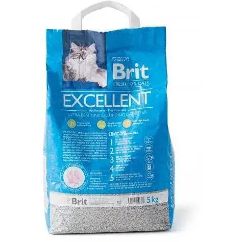 Наполнитель для кошачьего туалета Brit Fresh Excellent бентонитовый 5 кг - фото 3